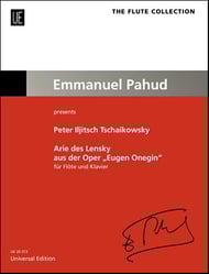 cover Lensky's Aria from Eugene Onegin Flute and Piano P.O.P. cover
